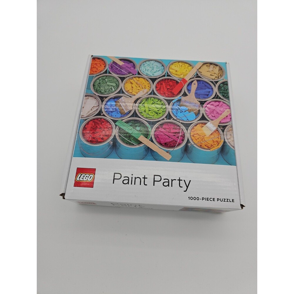 LEGO Paint Party 1000 Piece Puzzle New Sealed Age 9+